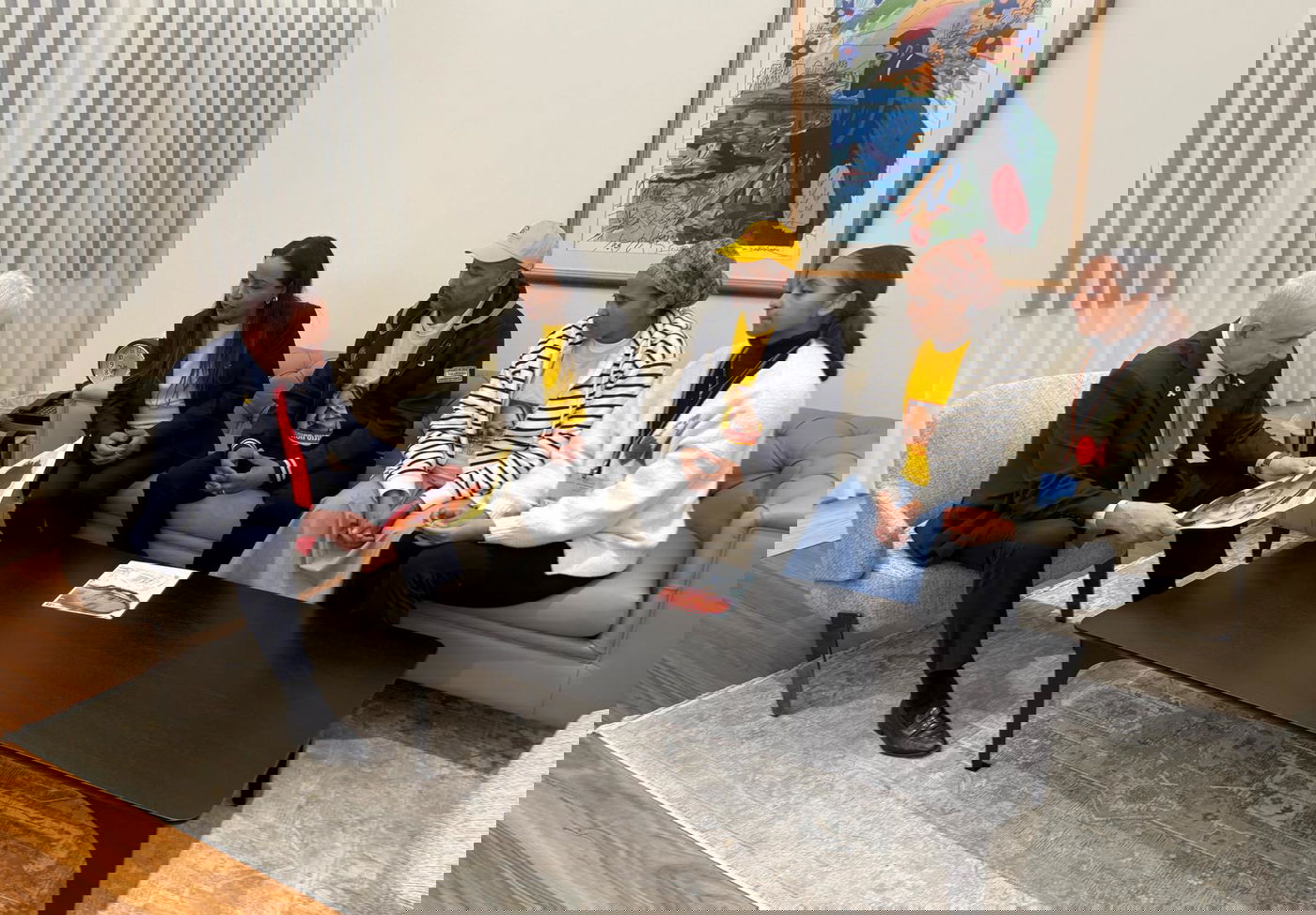 רה"מ עם משפחת קסאו היום בכנסת