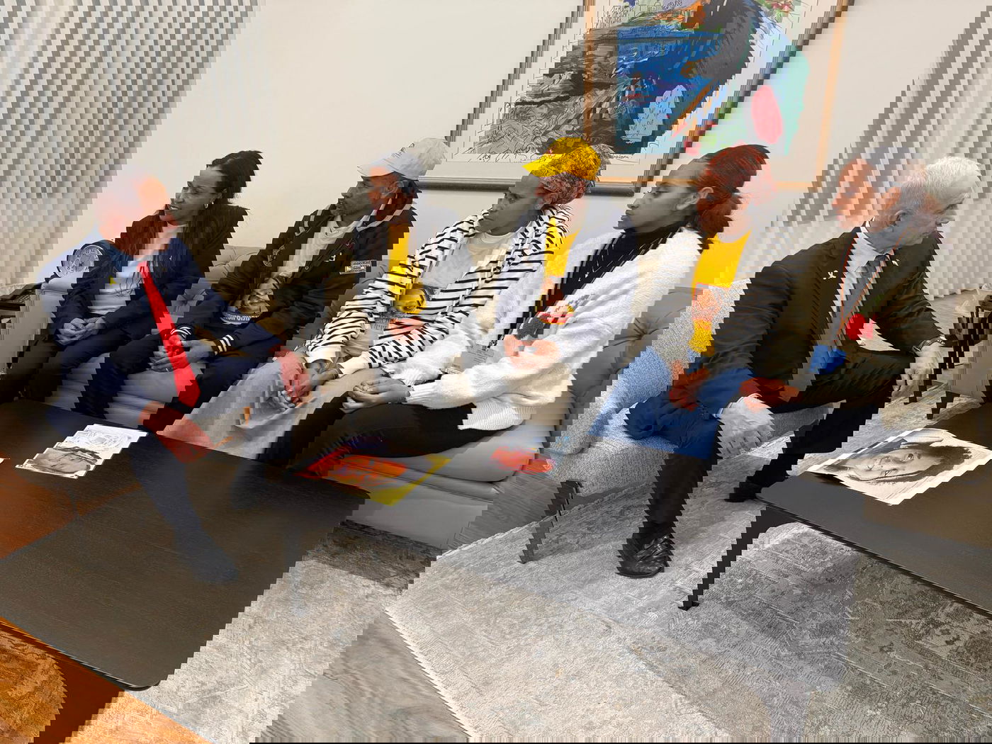 רה"מ עם משפחת קסאו היום בכנסת