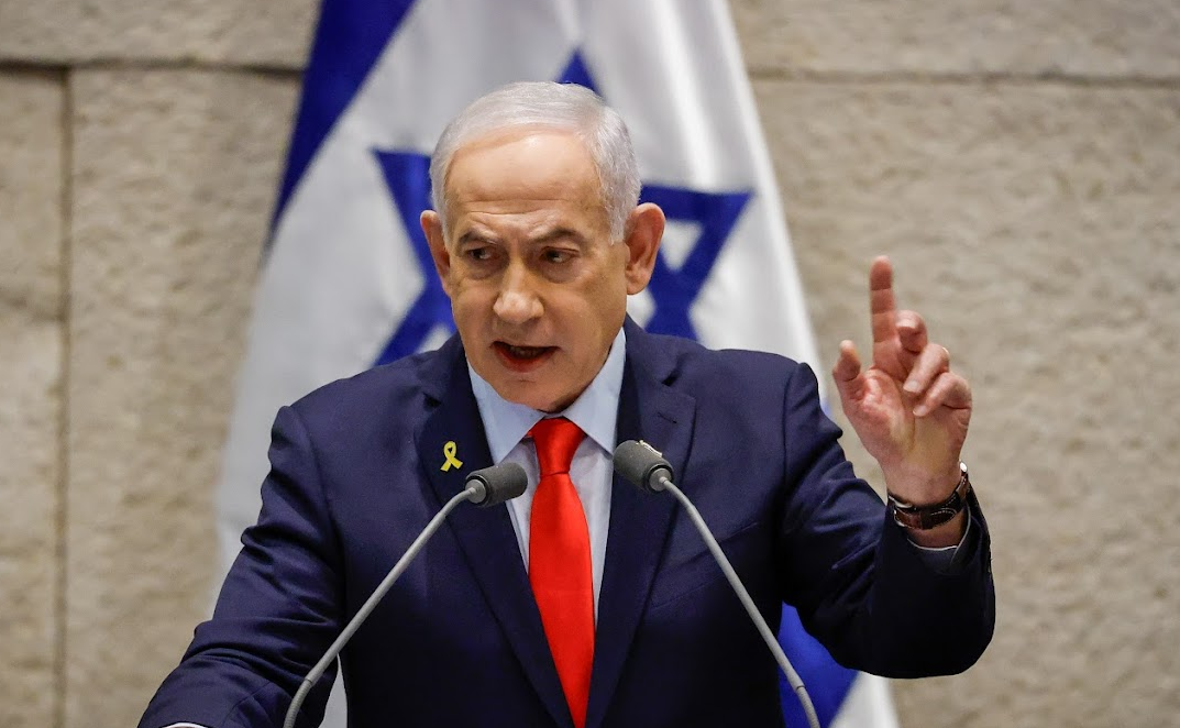 נתניהו בנאומו הערב במליאה