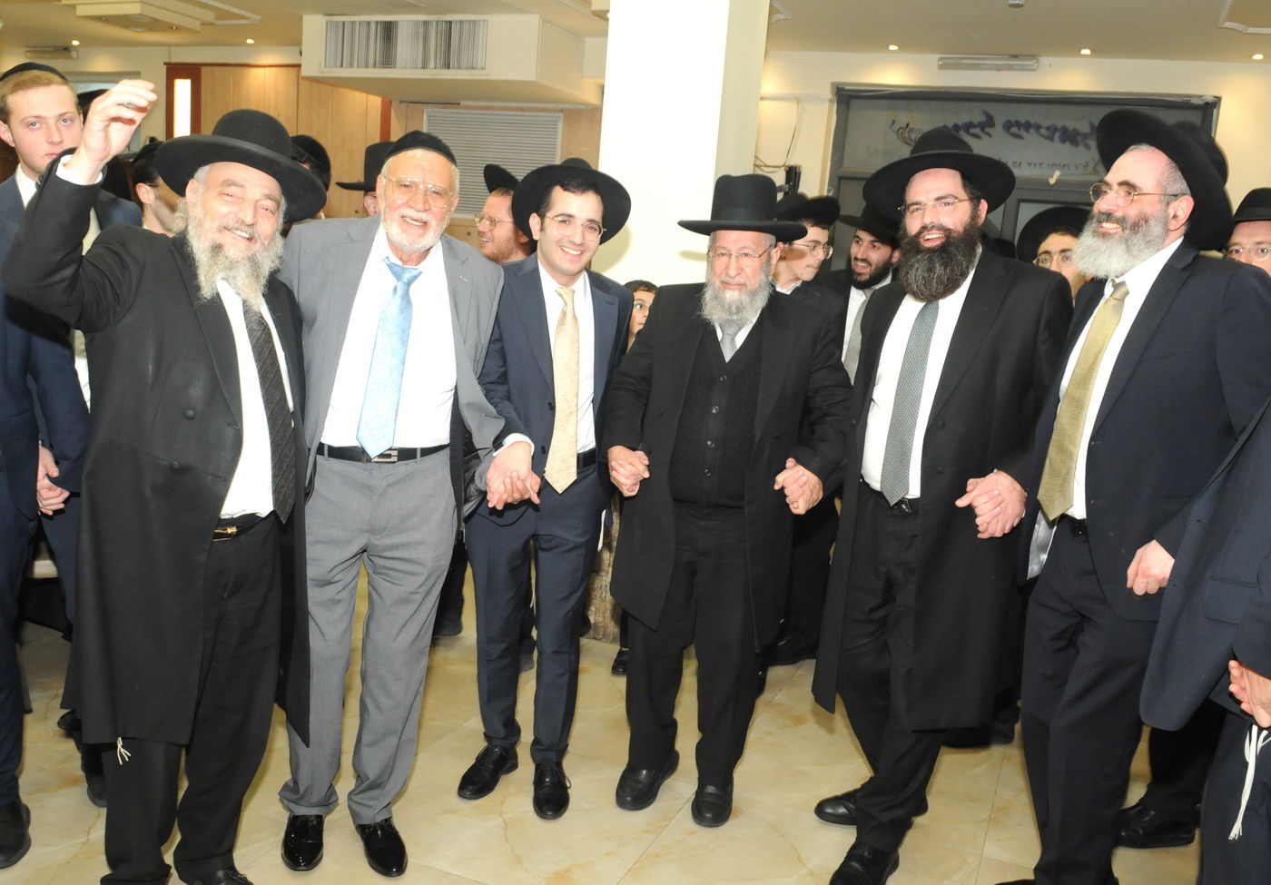 שמחת אירוסי נכדת הגה"צ רבי משה אליהו בוסו