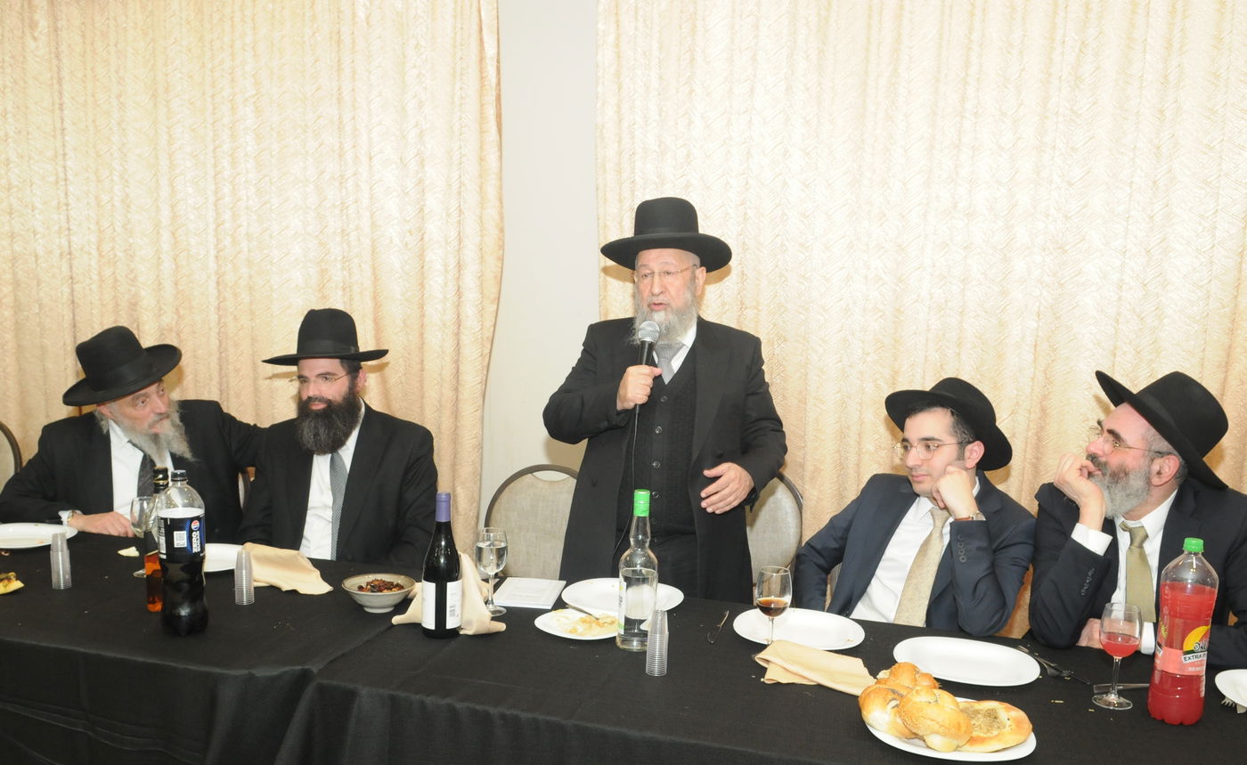 שמחת אירוסי נכדת הגה"צ רבי משה אליהו בוסו