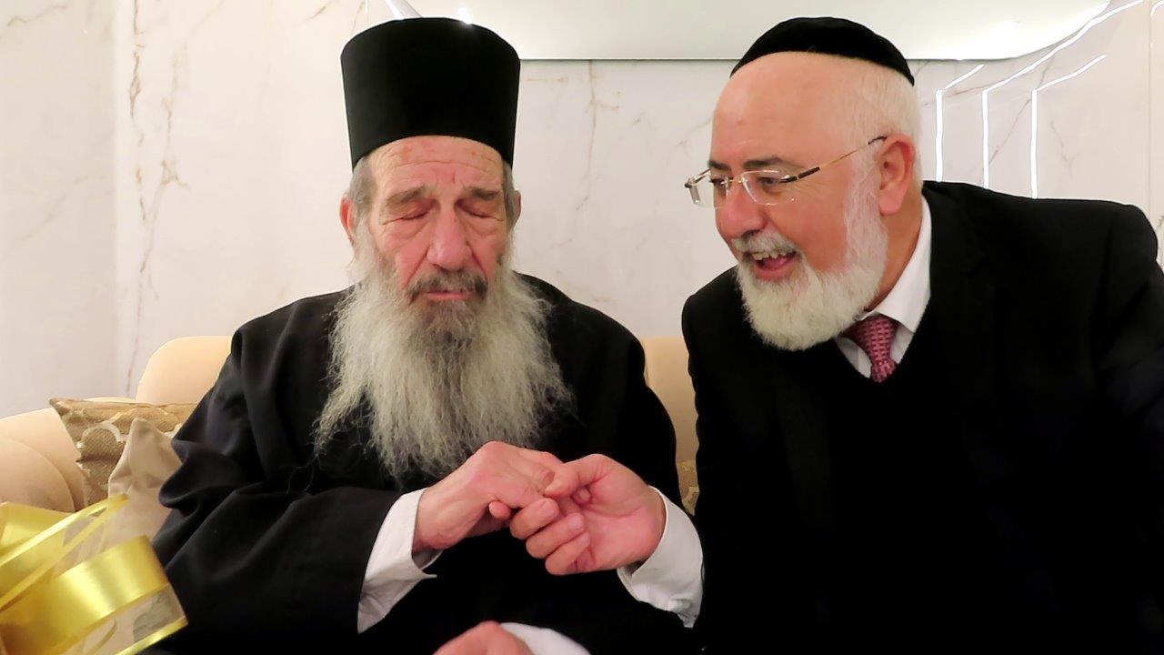 חכם ניסים בן שמעון בביקור באשדוד