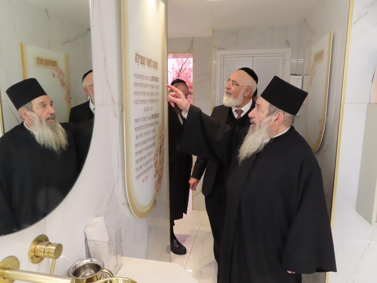 חכם ניסים בן שמעון בביקור באשדוד