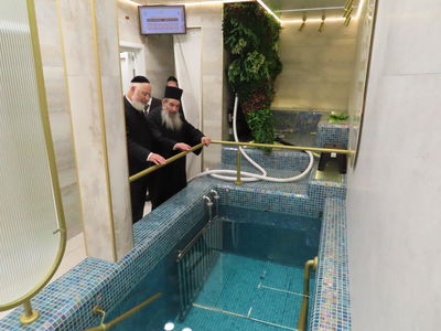 חכם ניסים בן שמעון בביקור באשדוד