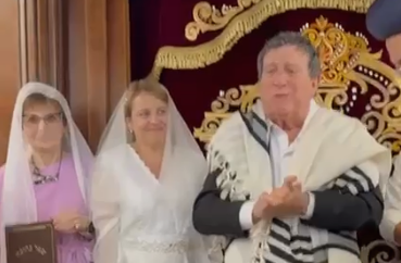 תיעוד מהחתונה הסודית שערך הזמר יהורם גאון | זה מי שסידר קידושין