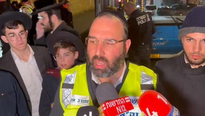 מתנדב זק"א במקום משחזר: "עצרו אותנו עוברי אורח שיש לכוד מחת לאוטובוס"