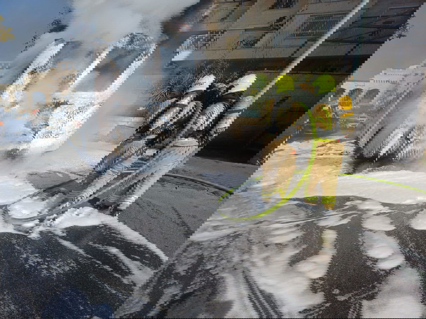 שריפת האוטובוס ברחוב ירמיהו בירושלים