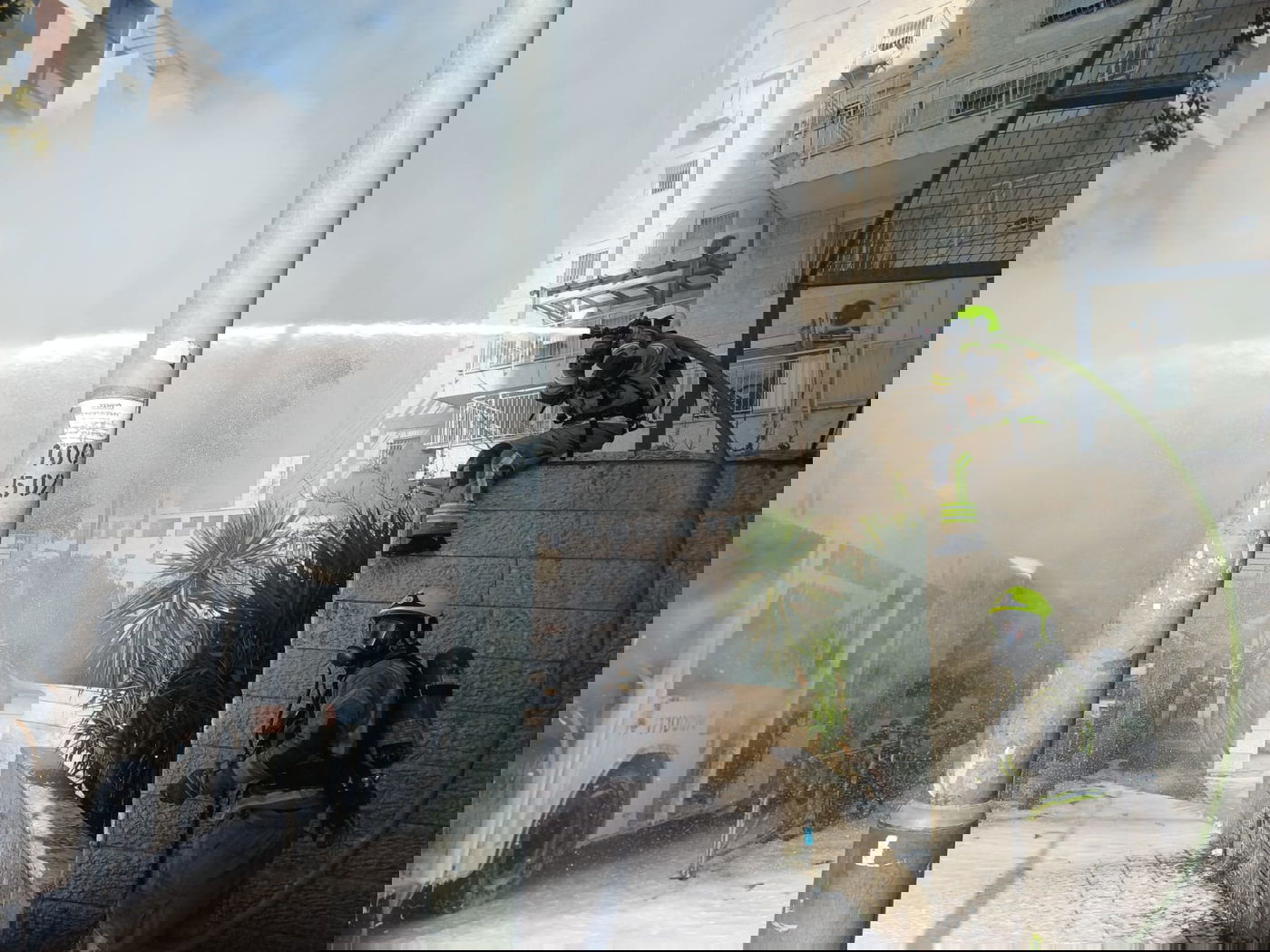 שריפת האוטובוס ברחוב ירמיהו בירושלים