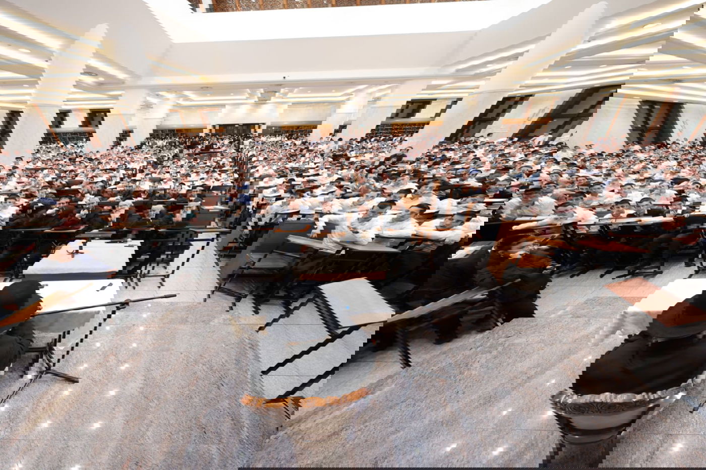 ראש הישיבה הגר"ד לנדו, אמש