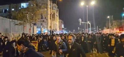 חילול השם: צוות של כאן חדשות הותקף הערב במהלך סיקור המחאה בירושלים