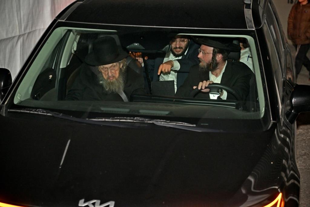 הגר"ד לנדו בחנוכת הבית לישיבת הר"ן