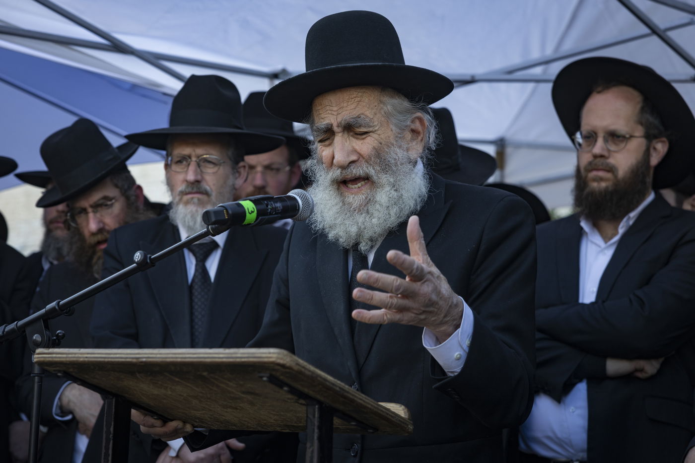 הלווית הנער החרדי יוסף אייזנטל ז"ל