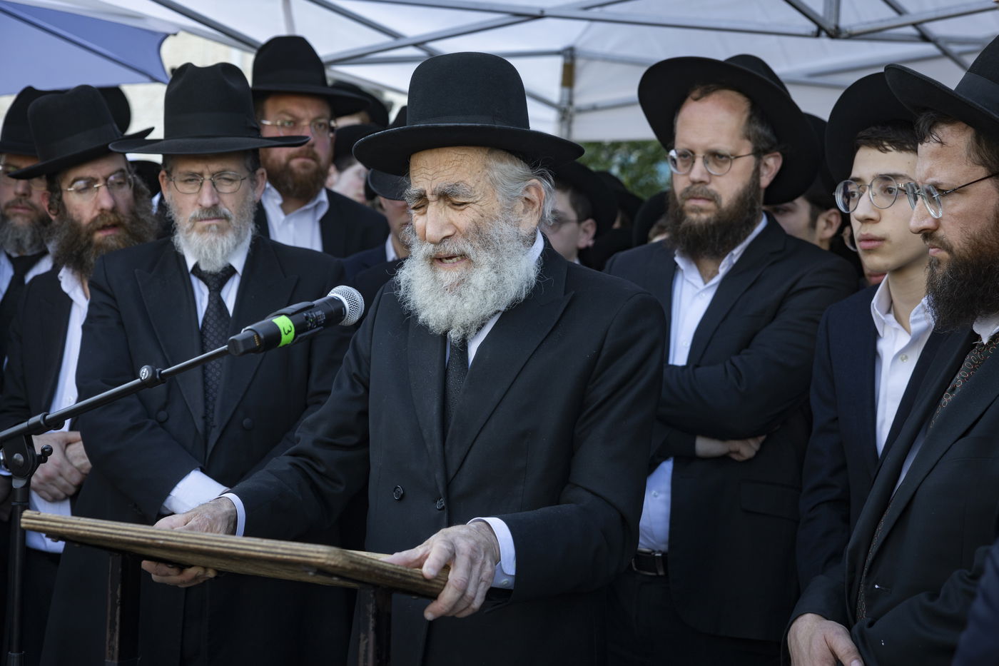 הלווית הנער החרדי יוסף אייזנטל ז"ל