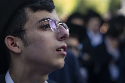 הלווית הנער החרדי יוסף אייזנטל ז"ל