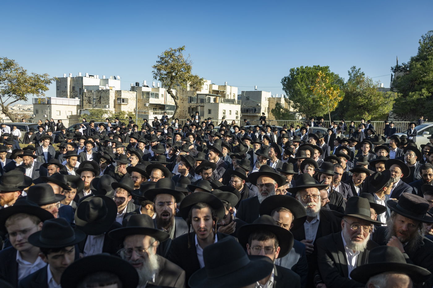 הלווית הנער החרדי יוסף אייזנטל ז"ל