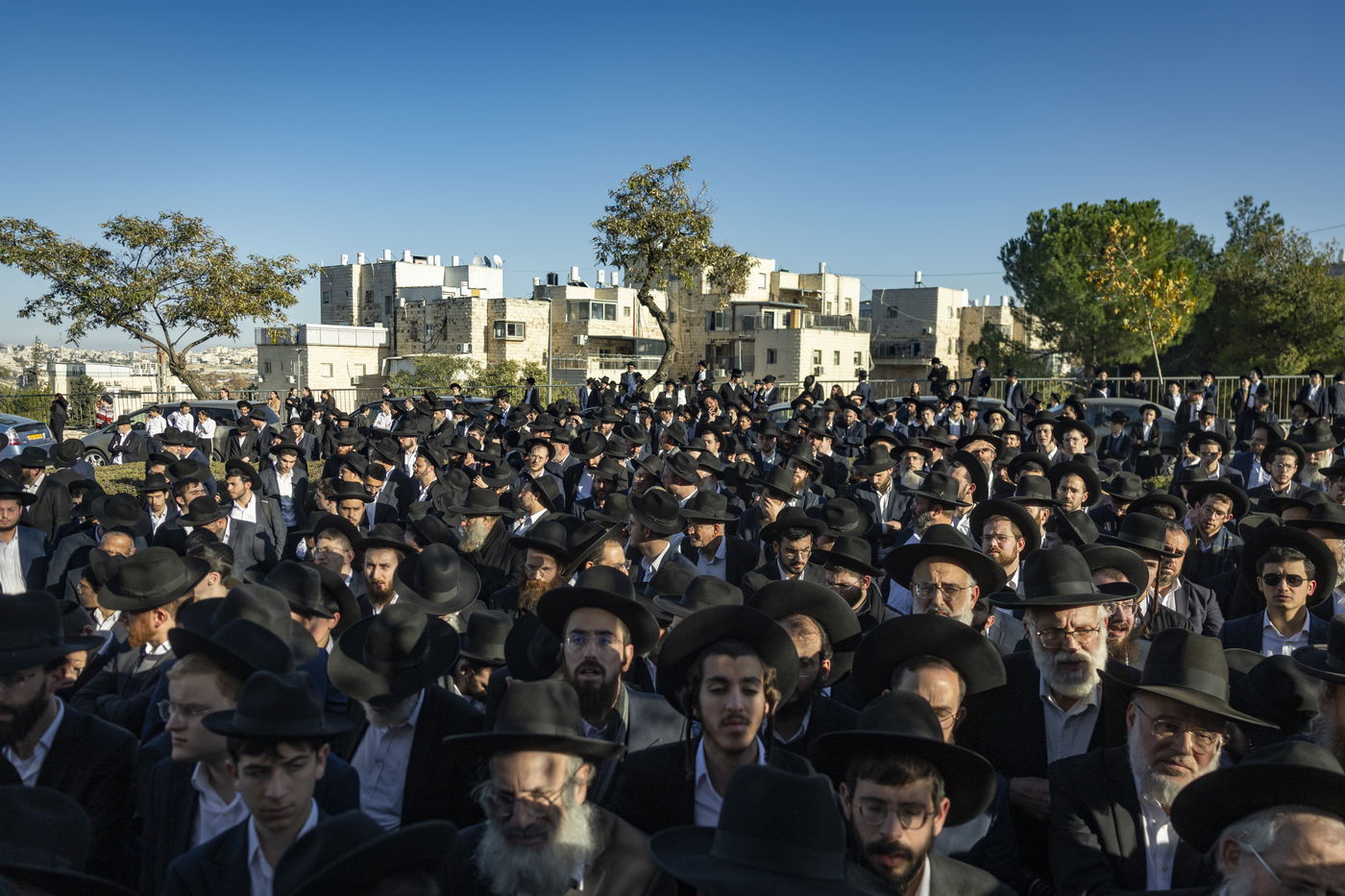 הלווית הנער החרדי יוסף אייזנטל ז"ל