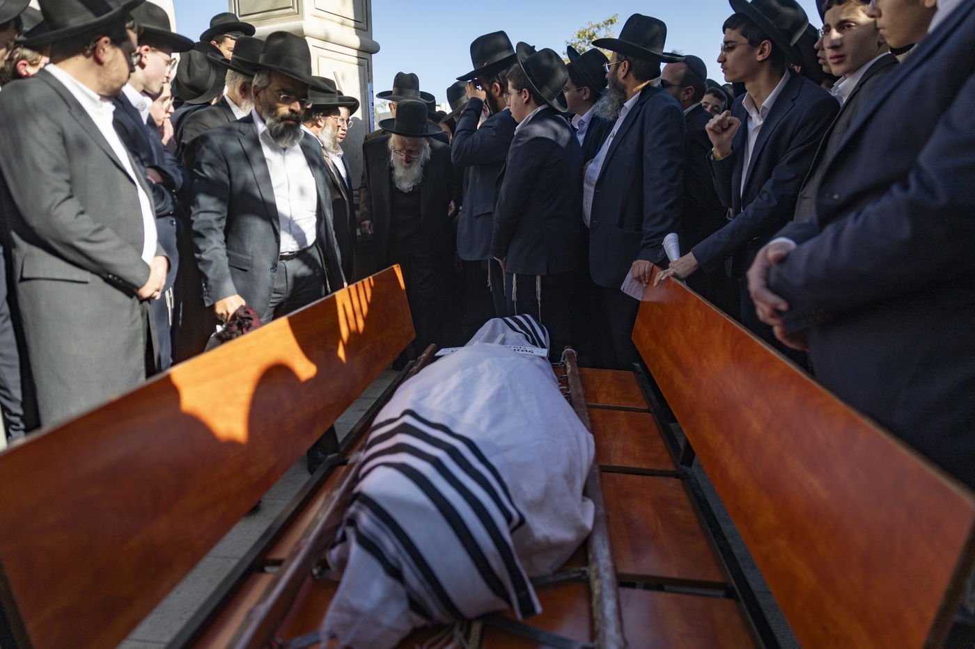 הלווית הנער החרדי יוסף אייזנטל ז"ל