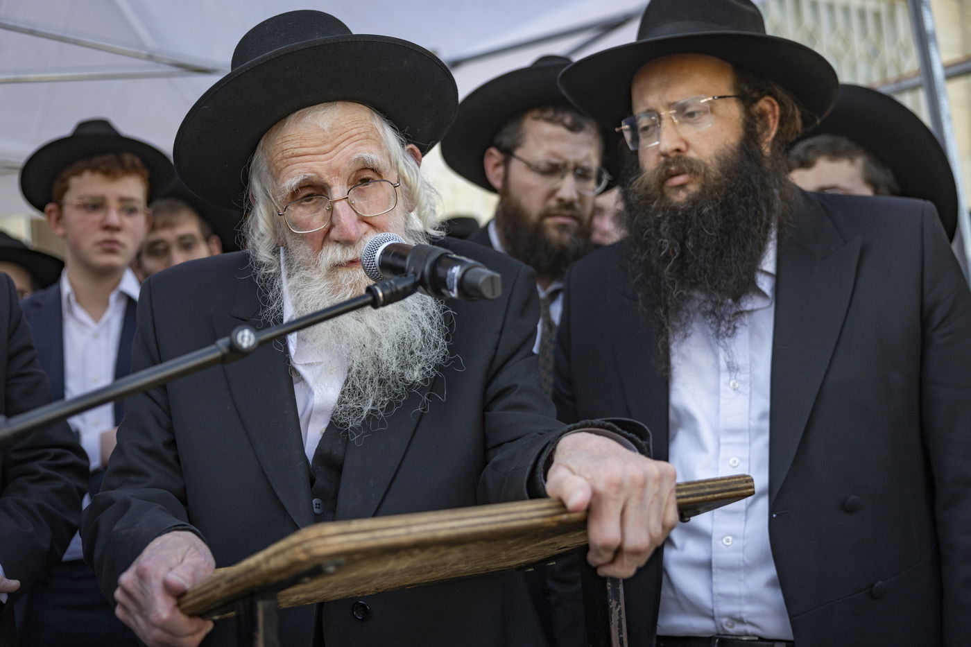 הלווית הנער החרדי יוסף אייזנטל ז"ל