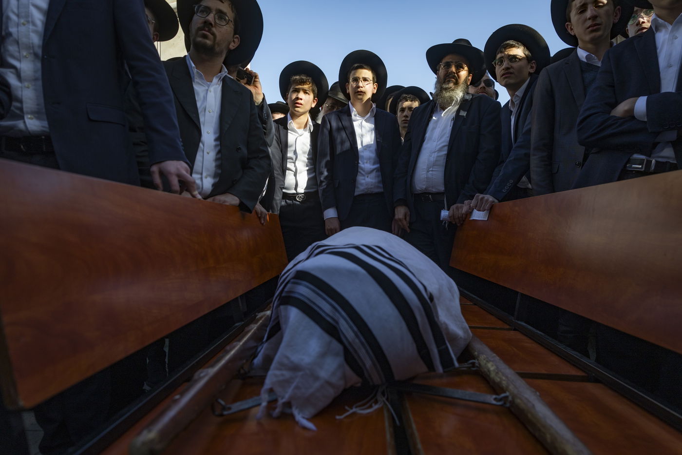 הלווית הנער החרדי יוסף אייזנטל ז"ל