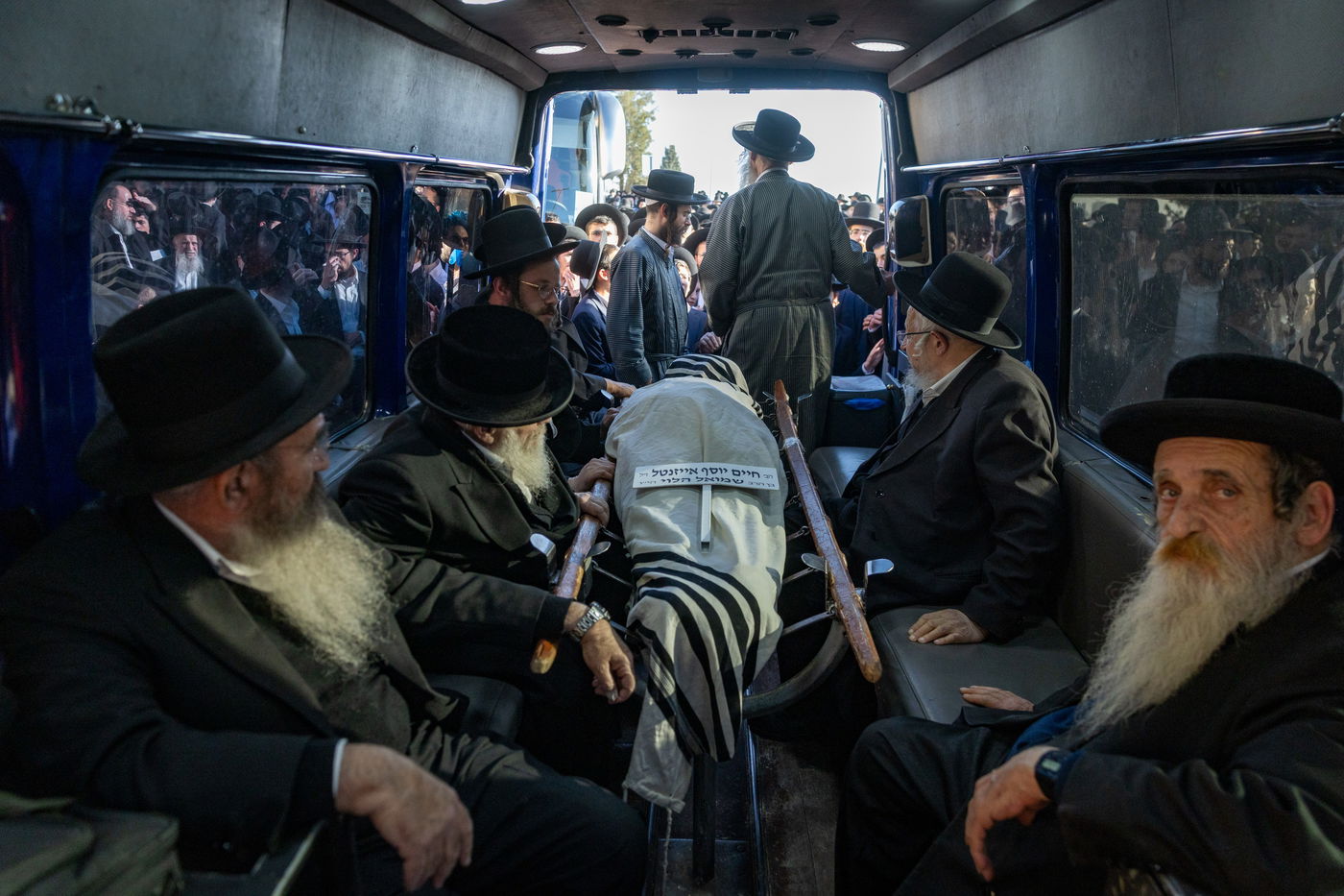 הלווית הנער החרדי יוסף אייזנטל ז"ל