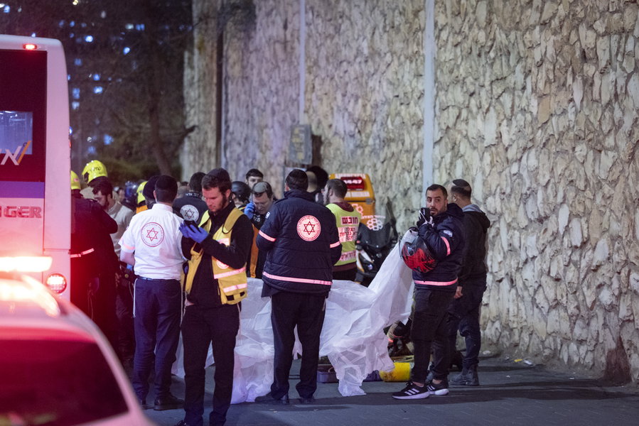 תיעוד: הזירה המדממת בה נדרס למוות תלמיד הישיבה יוסף אייזנטל ז"ל