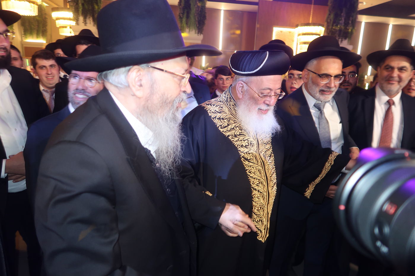 שמחת נישואי נכד הראשל"צ הגרש"מ עמאר