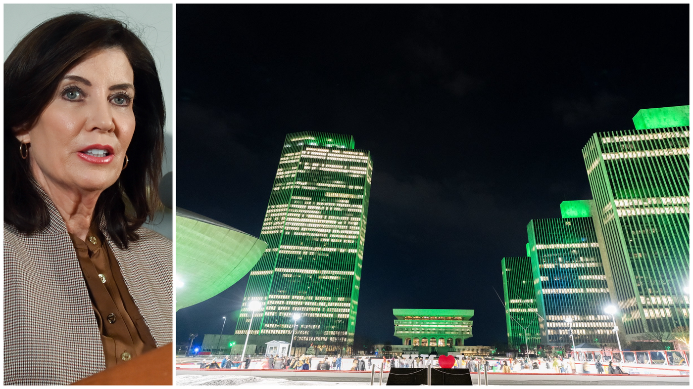 אור ירוק בניו יורק  מושלת קתי הוצ’ול