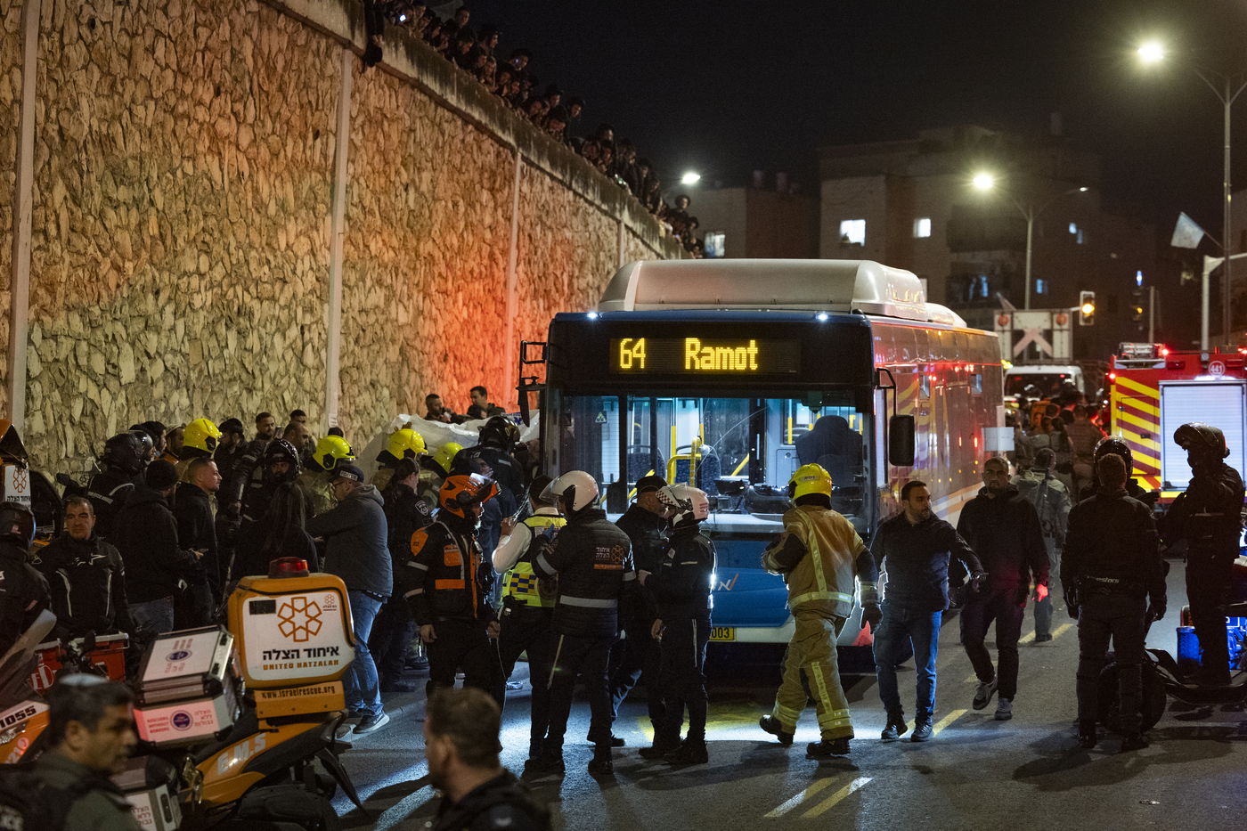זירת הדריסה בירושלים