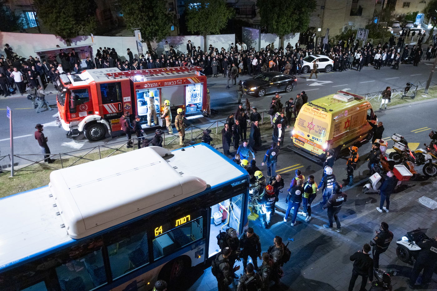 זירת הדריסה בירושלים