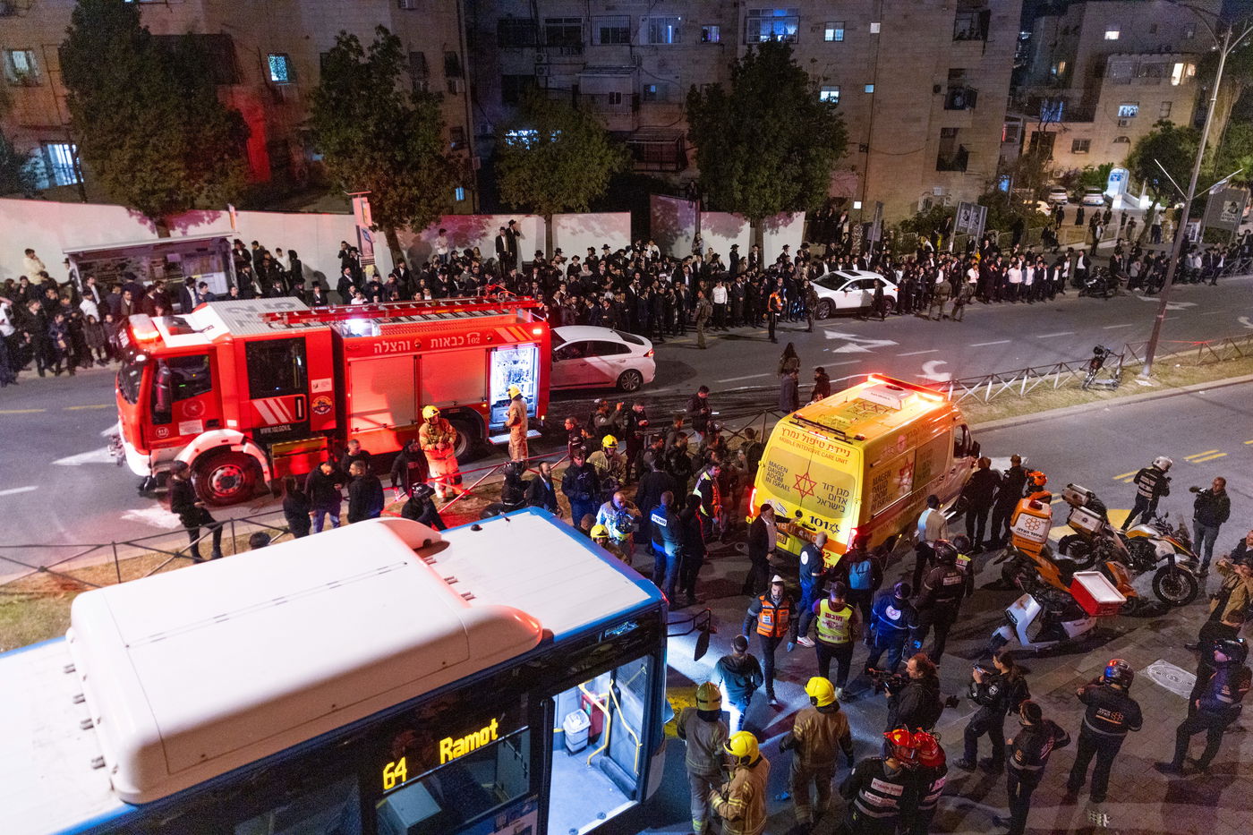 זירת הדריסה בירושלים