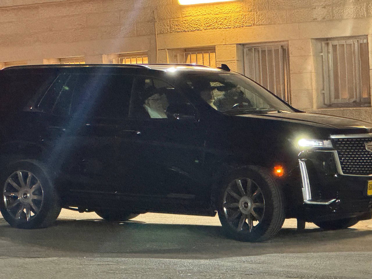 האדמו"ר מויזניץ בכניסה