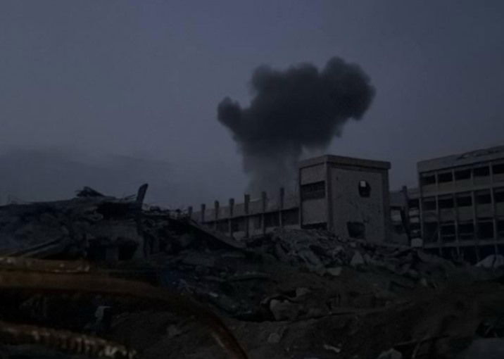 זירת התקיפה הערב