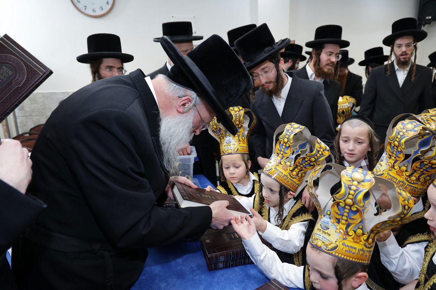 חומש סעודה בת"ת בעלזא בהר יונה