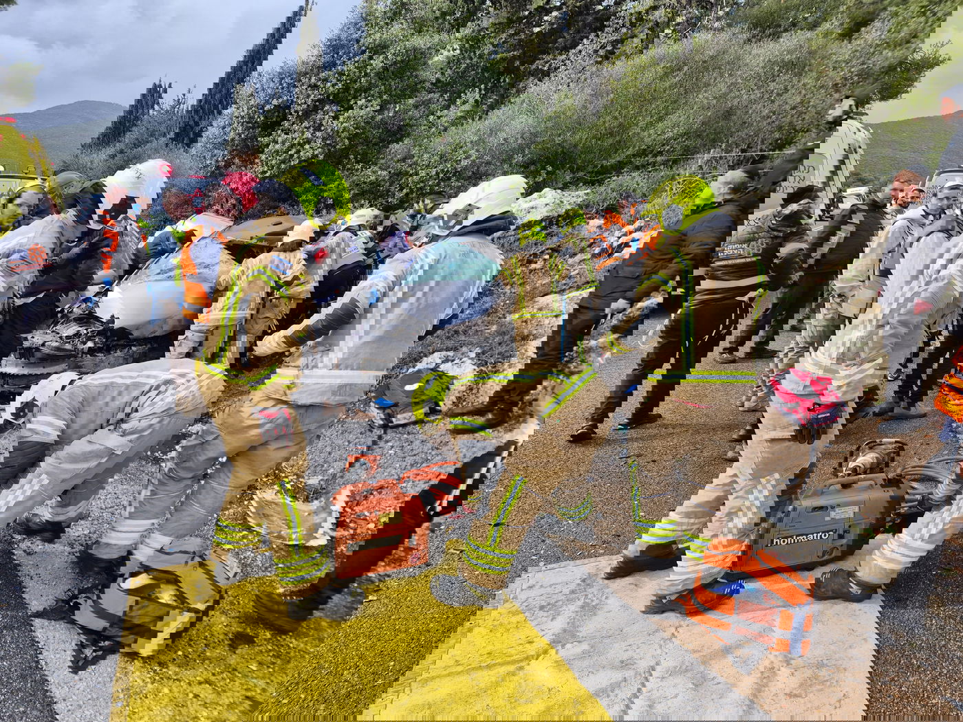 תאונה קטלנית בדרך למירון: נהג רכב נהרג אחרי התנגשות עם אוטובוס