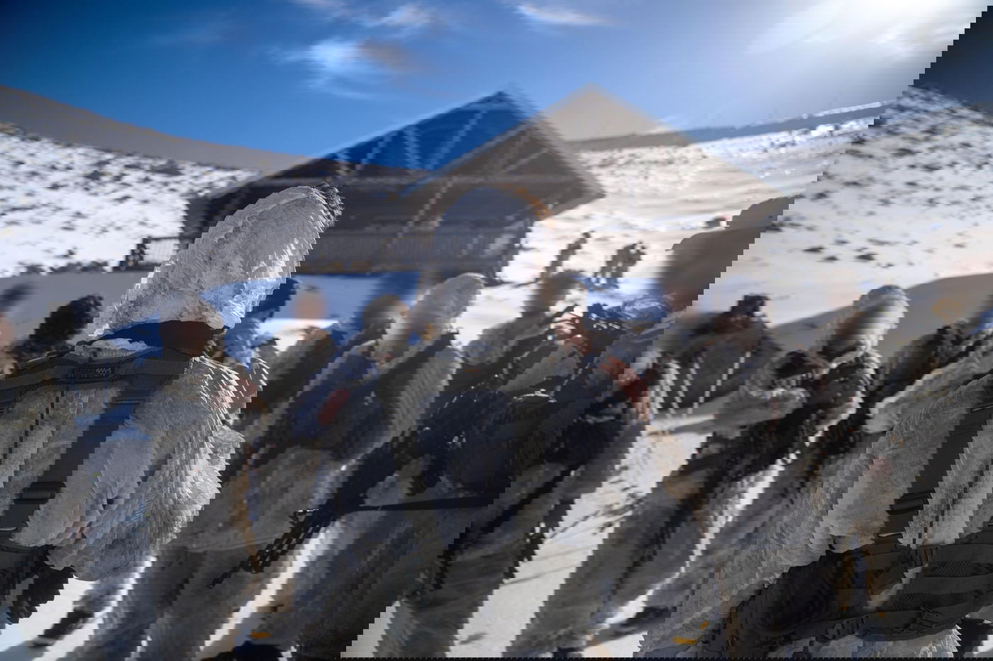 בשלג הכבד: כוחות 'האלפינסטים' השלימו את היערכותם המבצעית בכתר החרמון