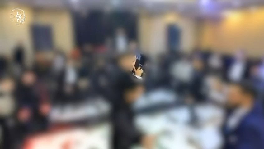 מעצר בחתונה