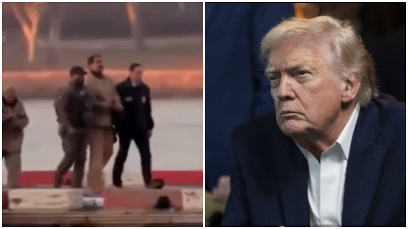 טראמפ - ומדורו נלקח לבית המשפט 