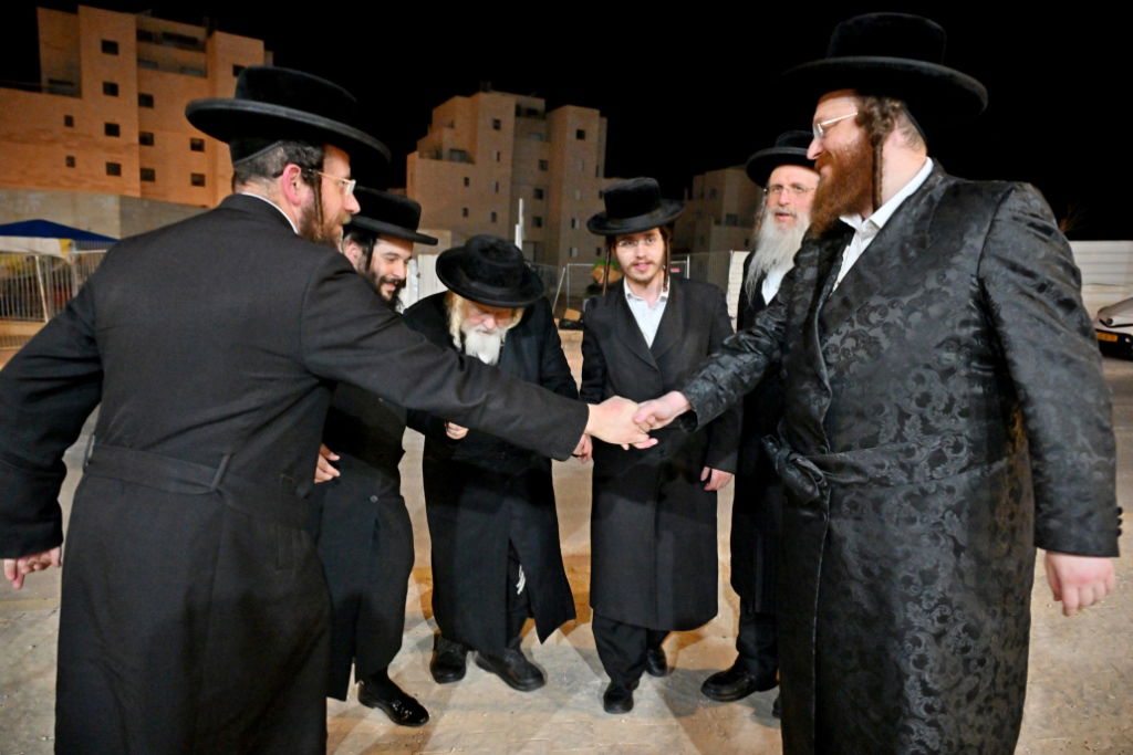 המקובל הגה"צ רבי אביש ציינוירט בשיחת חיזוק בבית שמש