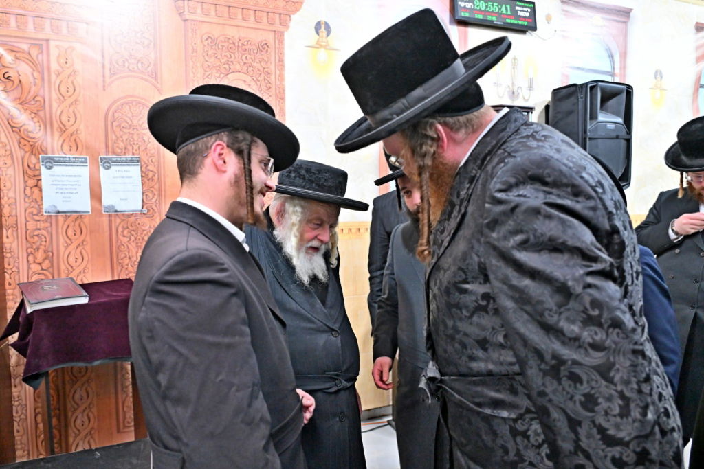 המקובל הגה"צ רבי אביש ציינוירט בשיחת חיזוק בבית שמש