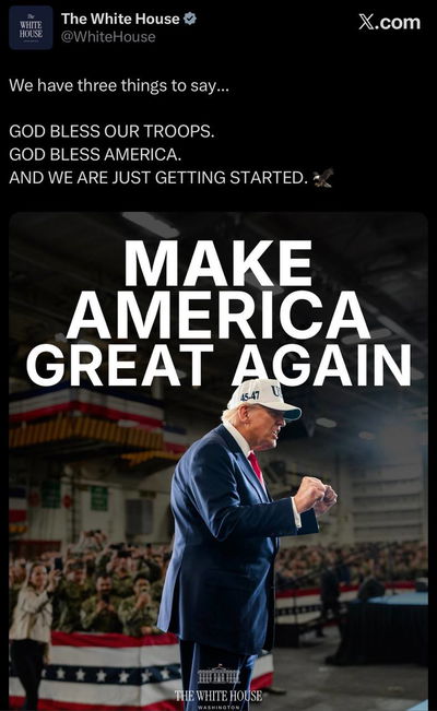 הפוסט של הבית הלבן