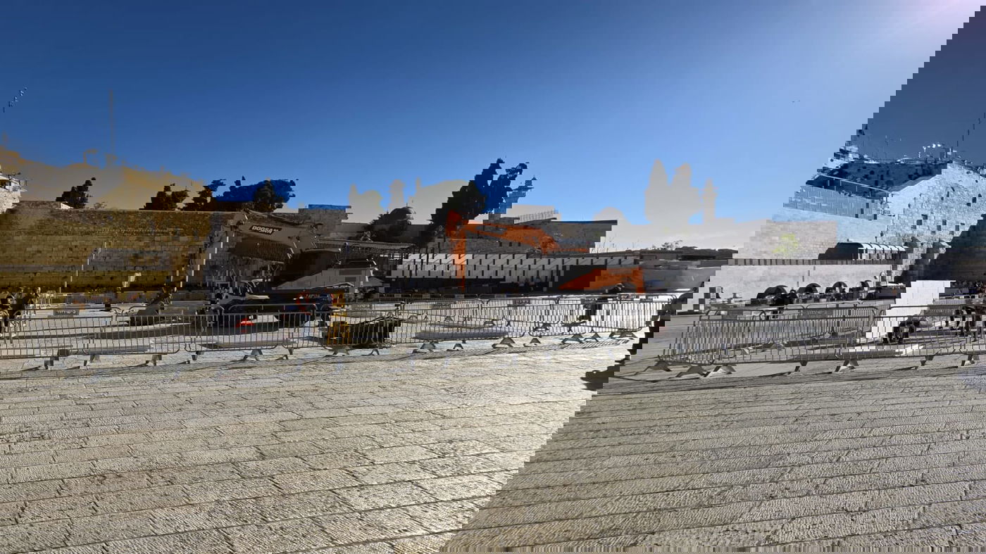 עבדות התחזוקה בכותל