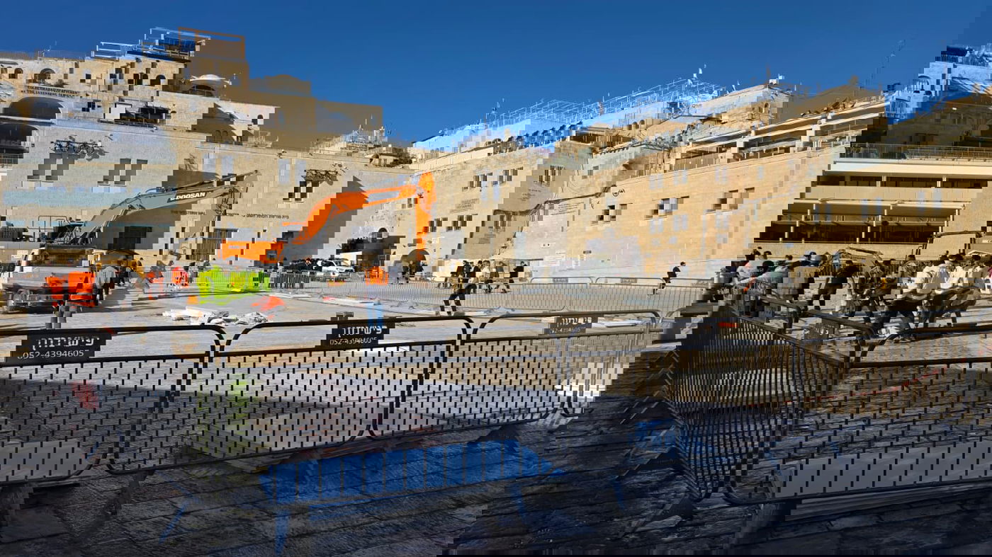 עבדות התחזוקה בכותל