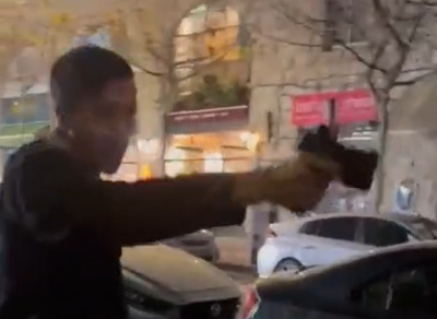 השוטר בתיעוד התקרית החריגה