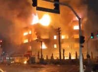 מהמחאות באיראן בשבוע האחרון