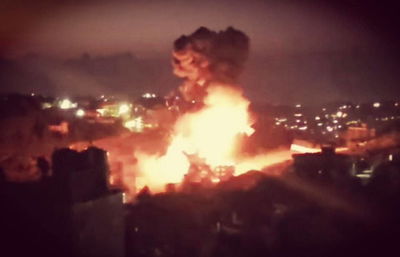 התקיפה הערב בלבנון