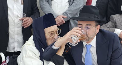 בהשתתפות שרים וחכי"ם, הילולת ה'אביר יעקב' אצל באבא ברוך בנתיבות | תיעוד