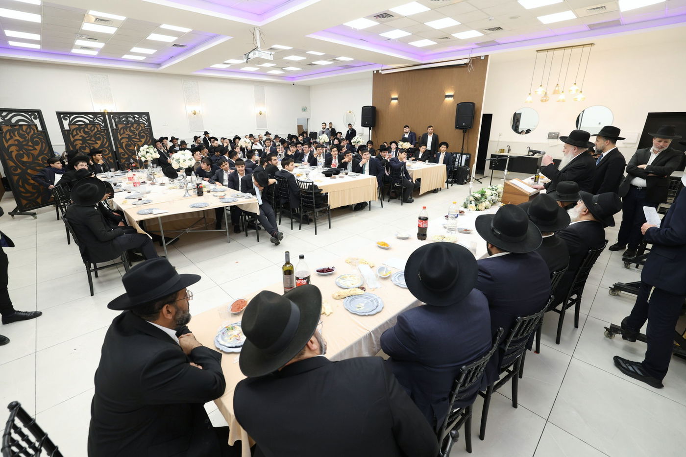 סיום הש"ס בישיבת 'דבר שמעון'