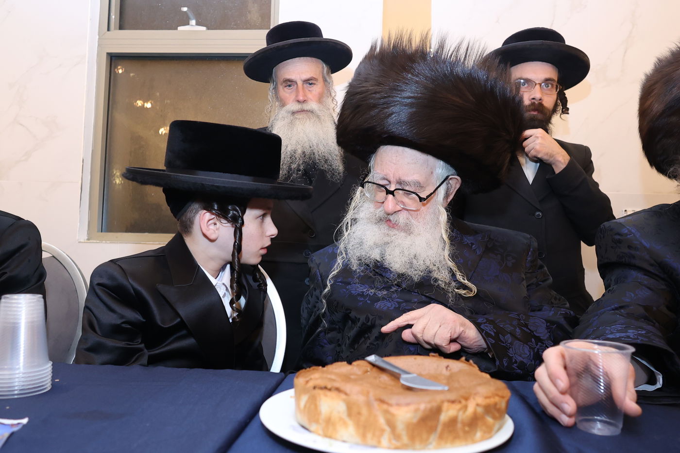 שמחת בר המצווה לנין האדמו"ר ממשכנות הרועים