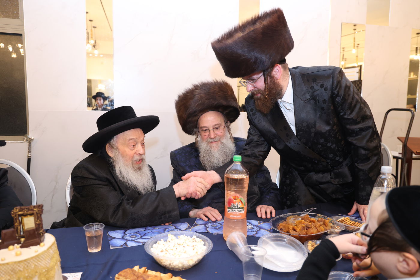 שמחת בר המצווה לנין האדמו"ר ממשכנות הרועים