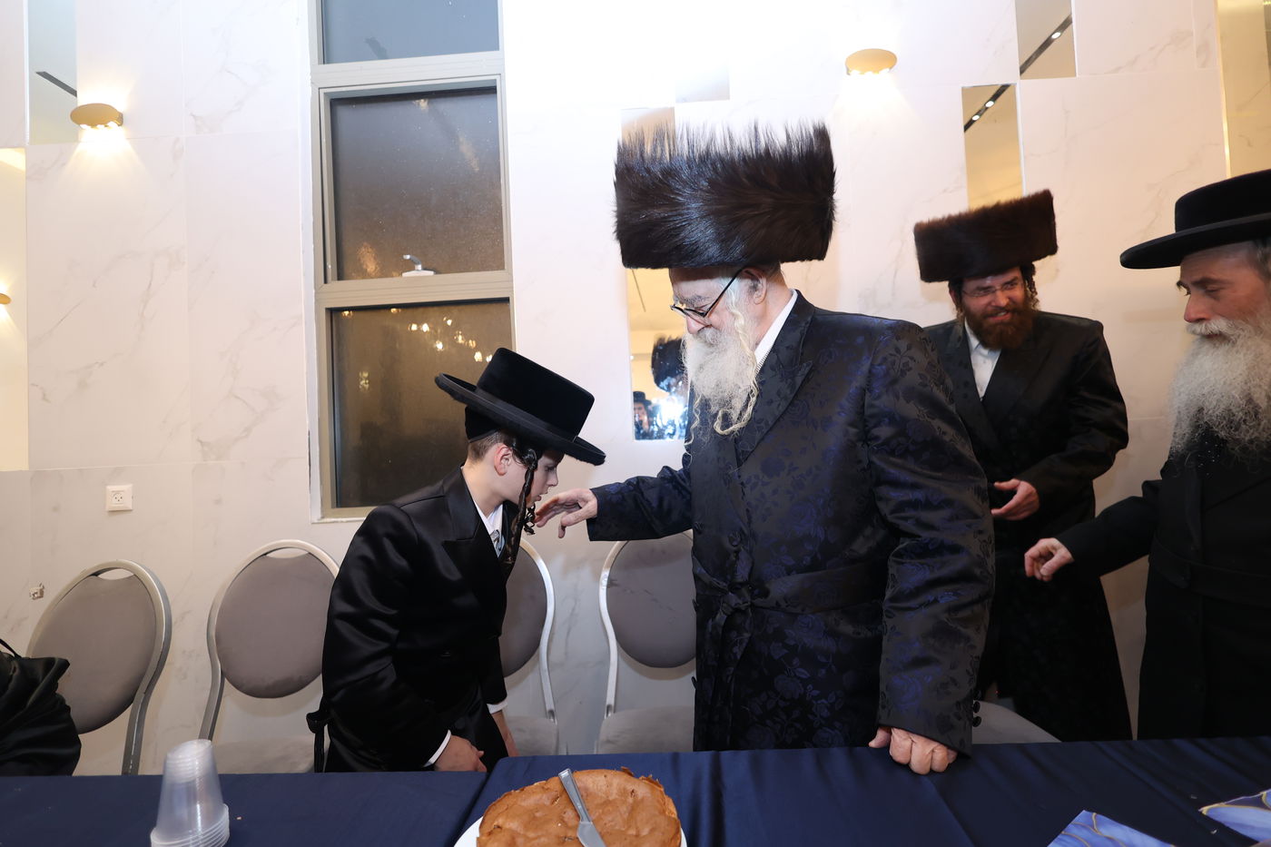 שמחת בר המצווה לנין האדמו"ר ממשכנות הרועים